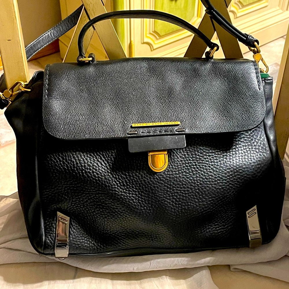 Marc by Marc Jacobs Sheltered Island Satchel Black